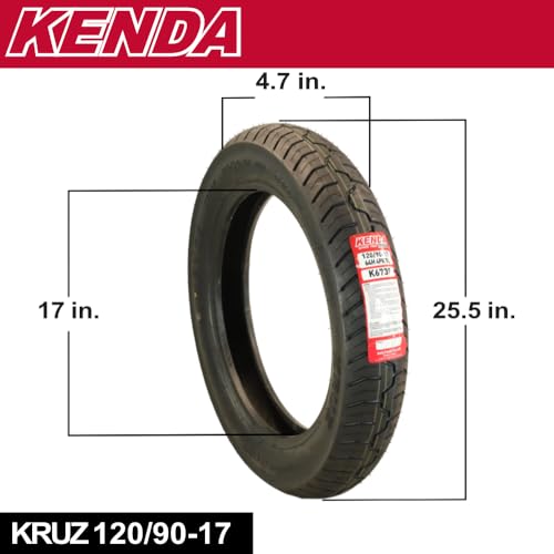 Kenda Kruz K673 120/90-17 Front Motorcycle Tire - size: 120/90-17 64H