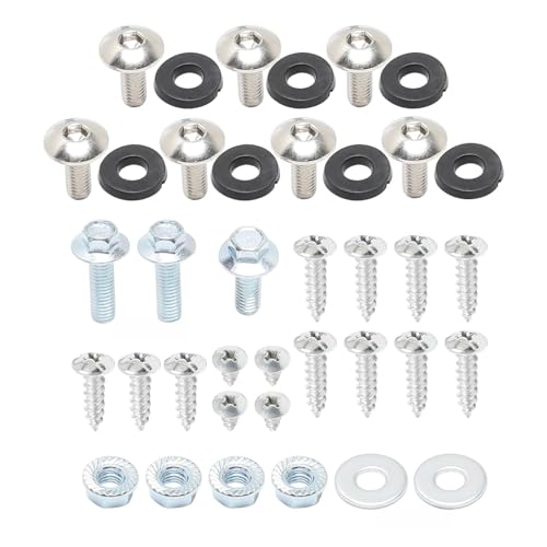Plastics Bolt Kit for Orion Apollo 110cc–250cc Dirt Bike – Complete Body Screw Hardware Set with Screws, Flange Bolts, Nuts & Washers for Fairings, Fenders, Seat & Fuel Tank