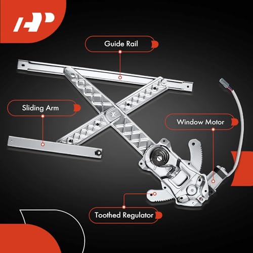 A-Premium Front Passenger Side Power Window Regulator with Motor (2-Pin) - style: Front Passenger (RH)