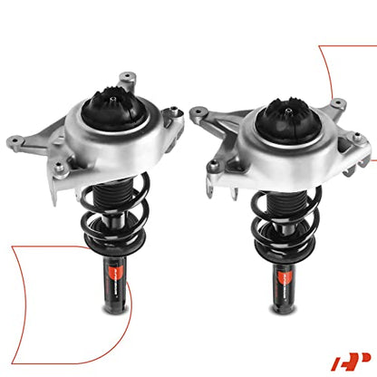 A-Premium Front Complete Strut Assemblies with Coil Springs, Set of 2