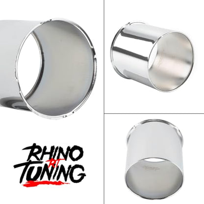 RTrhinotuning 4PCS 4.25inch Push Through Wheel Center Caps Open Chrome Silver Rim Center Caps for 4.25" Truck Trailer RV SUV Wheels Center Bores - color: 1-Chrome