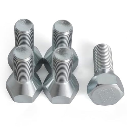 5PCS 11062A Boat Trailer Lug Bolt 1/2"-20 x 1-5/8",13/16" Hex for 5-Lug Hub
