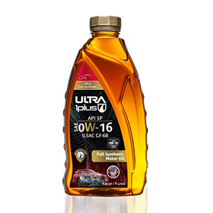 SAE 0W-16 Full Synthetic Motor Oil API SP ILSAC GF-6B 12 Quart - size: 12 Quarts Pack