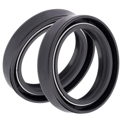 Road Passion 40x52x10mm Front Fork Oil Seal and Dust Seal Kit for Aprilia Scarabeo 400/500 2005-2007 /Red Rose 125 Custom 1995-1999 - color: Oil Seal