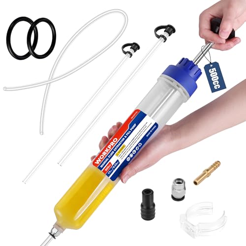 WORKPRO 500CC Manual Fluid Extractor - size: 500cc