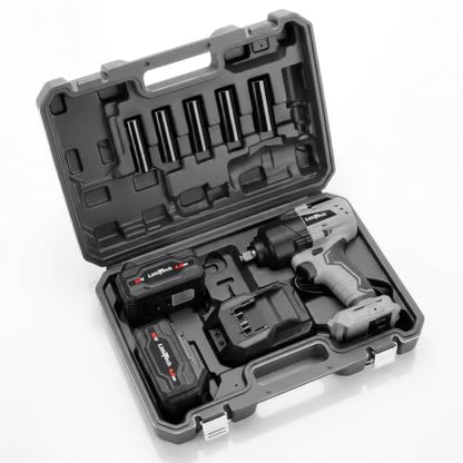Cordless Impact Wrench, 1750N.m (1290Ft-lbs) 1/2" Impact Gun
