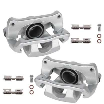 KUSATEC 18B5397 18B5396 Disc Brake Caliper with Bracket fit for Ford F-150 Lobo 2012-2016; Both Left and Right side