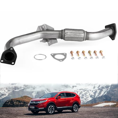 73046 Exhaust Flex Pipe, Direct Replacement for 15-16 Honda CR-V 2.4L CRV4F - size: 2015-2016 Honda CR-V