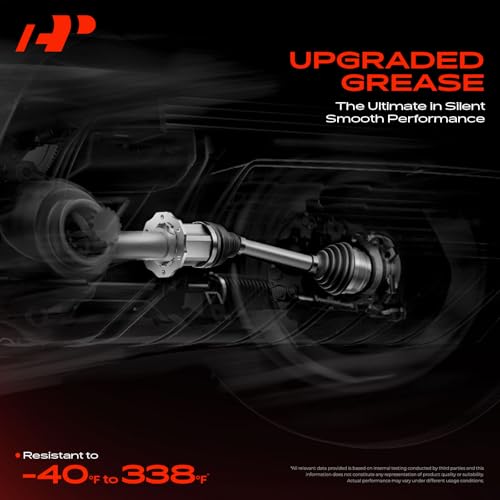 A-Premium Set of 2 Front CV Axle Shaft Assembly - style: Front Driver and Passenger Side