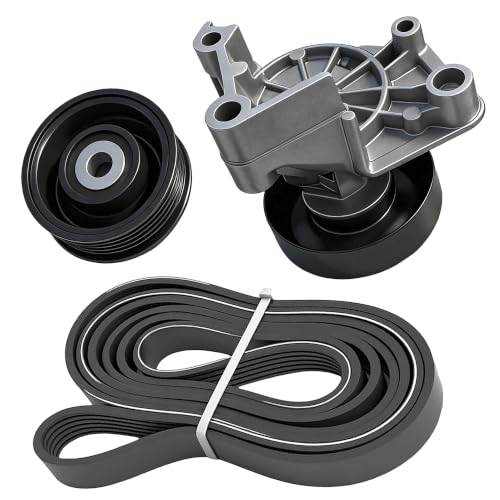 Accessory Drive Belt Tensioner and Idler Pulley Kit For Lexus SC400 92-97 - size: 90K-39080B