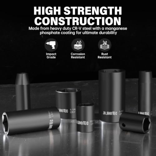 1/2" Drive Master Impact Socket Set, 65 Piece - size: 1/2" 65pcs
