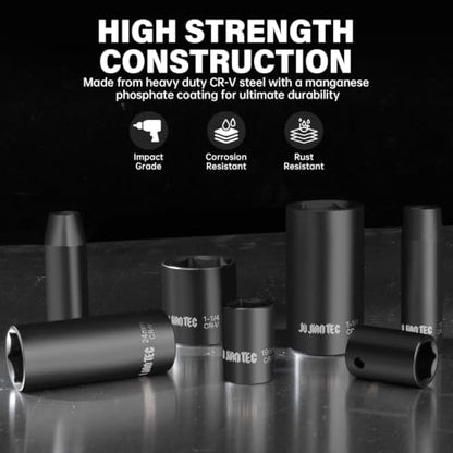 1/2" Drive Master Impact Socket Set, 65 Piece - size: 1/2" 65pcs