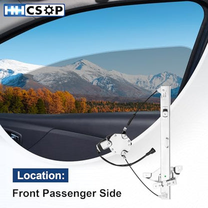 Front Right Passenger Side Power Window Regulator w/Motor for Chevy Impala - style: Front Passenger Side