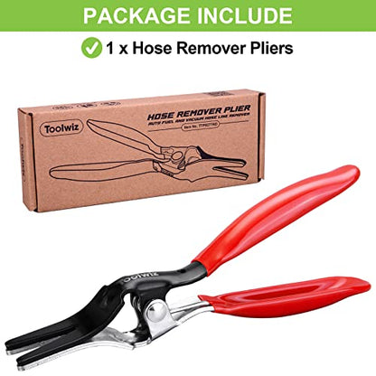 Toolwiz Automobile Hose Removal Pliers, Auto Fuel, and Vacuum Line Tube Hose Remover Pliers, Separator Tools Pipe Repairing Tool for Marine, Oil, Hosepipes Vehicle - style: 1 Pack