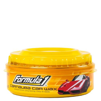 Formula 1 Carnauba Car Wax Paste, High Gloss Shine & Water Beading, 8oz - size: 8 Fl Oz (Pack of 1)