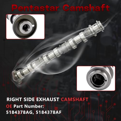 11-16 Pentastar Timing Chain Kit & 4x Camshafts for Engine Overhaul 3.6L
