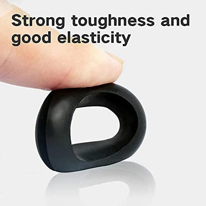 Vrupin 188 Pcs Rubber Grommets Kit - Rubber Washers for Wiring - 10 Different Sizes(1/4", 5/16", 3/8", 7/16", 1/2", 5/8", 7/8", 1" Inch) - size: 10 Sizes-Black