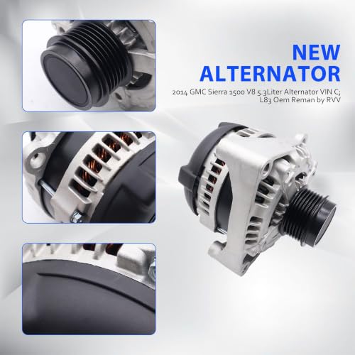 14007N 150 AMP New Alternator Compatible with Chevy Silverado 1500 - size: 14007N