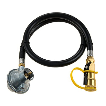 1LB Propane Regulator Tank Gas Regulator Valve With 1/4" Quick Connect