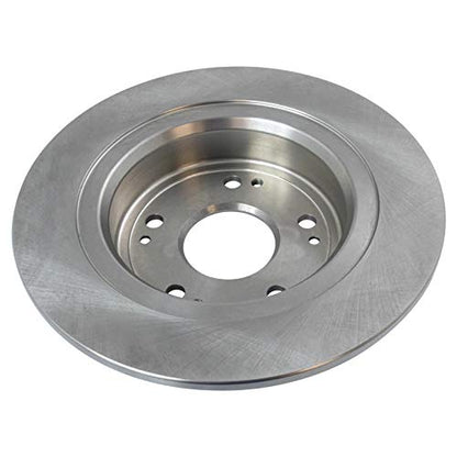 TRQ Front and Rear Brake Pad and Rotor Set Ceramic Vented Solid Rotors - style: BKA65582