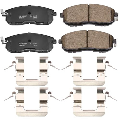 Ceramic Front Brake Pads for Nissan Altima,Sentra,350Z - size: D815