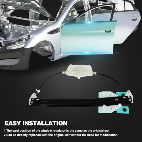 SCITOO Power Window Regulator w/o Motor for Audi A6 2006-2011 - style: 749-635