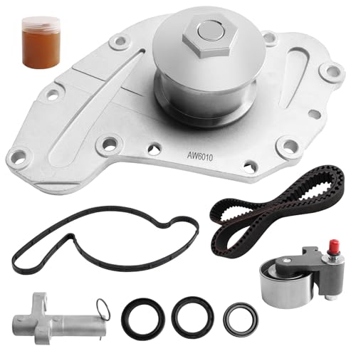 Engine Timing Belt Kit with Water Pump Compatible with Dodge/Chrysler - size: ZSD-003