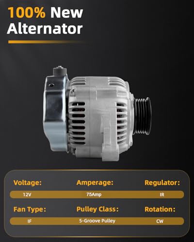 OCPTY Alternator for Toyota for Camry 1997-01,for Toyota for Solara 1999-01