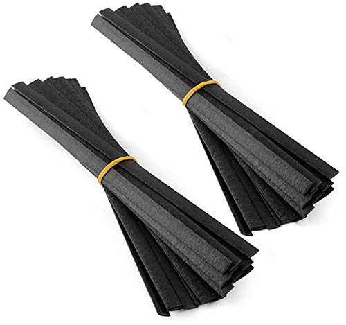 PolyPlaz Plastic Welding Rods, Flat Strips for TPO, TEO & PP, Black, 40 pk - size: 40pack, style: PolyPlaz-Black