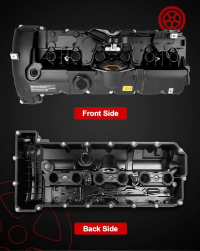 Engine Valve Cover Fits for 2008-2011 528i L6 3.0L, 2007-2013 328i - size: 11127552281