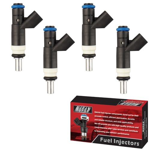 Set of 4 Fuel Injectors FJ1058 04891577AC FI11366S Replacement - size: FJ1058