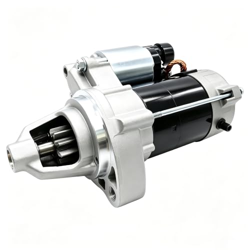 Starter Motor Compatible with Honda Fit L4 1.5L 2009-2014 - size: 19013