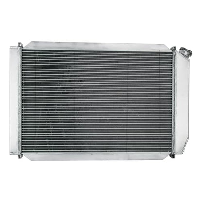 3 Row Radiator Shroud Fan for Ford Mustang GT LX 5.0L V8 MT 1979-1993 Aluminum Radiator with Fan Replacement 3 Rows Radiators Fans - size: 3 Row Radiator+Shroud Fan(MT)