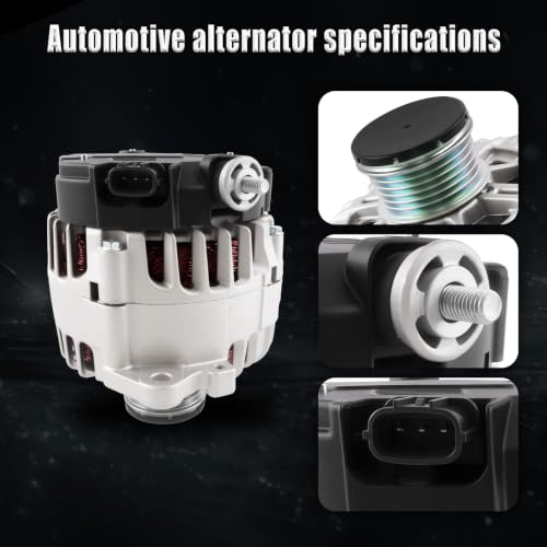 Alternator for 2007-2012 Nissan Altima L4 2.5, 2007-2012 Sentra 2.5 11258N - size: 2007-2012 Altima L4 2.5L