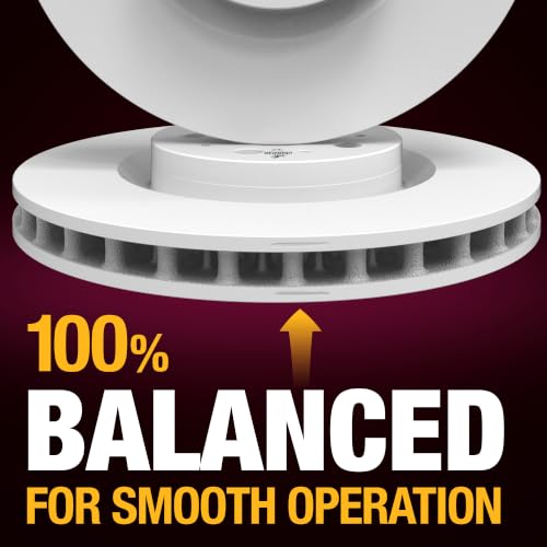 Metrix Premium Chassis Parts - 330 mm Front Coated Vented Disc Brake Rotors - size: 91863MT