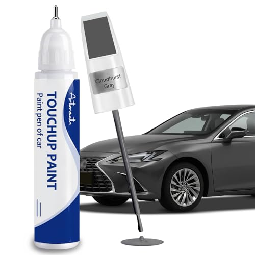 Cloudburst Gray 1L1 Touch Up Paint for Lexus OEM Color Match Car Paint Pen - color: Cloudburst Gray （1L1）