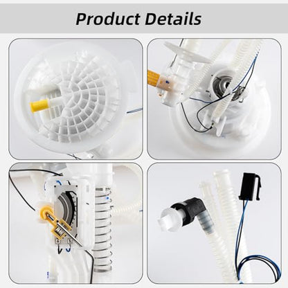 E7264A Electric Fuel Pump Module Assembly Compatible For Dodge Challenger 2008-2016 Chrysler 300 2005-2014 Charger 2006-2016 Magnum 2005-2008 Replaces E7279A SP7083M P76662M - size: E7279A