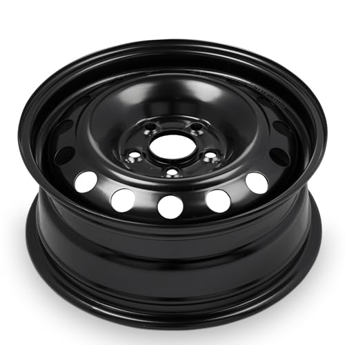 For 2003-2020 Mazda 3 16 Inch Painted Black Rim - OE Direct Replacement - Road Ready Car Wheel