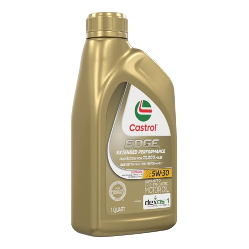 Castrol EDGE Extended Performance 5W-30 Adv Full Syn Motor Oil, 1Qt, 6 Pack - size: 1 quart (Pack of 6)