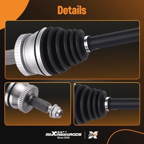 maXpeedingrods Front Left & Right CV Axle Assembly for Hyundai Sonata - size: HY8288