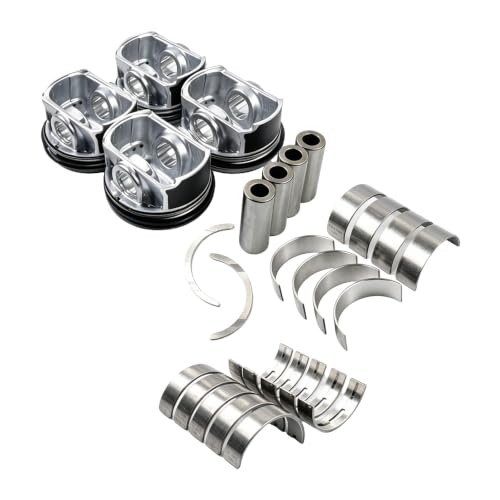 Engine Piston Timing Chain Kit Replacement for 2008-2011 VW Jetta Tiguan GTI Beetle Passat Audi A3 TT 2.0L Part# 06H109469T, 06H109469AD, 06D109611H, 06D109601M, 06H107065AM