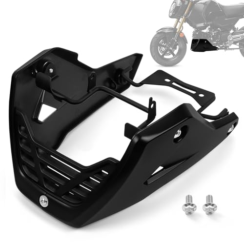 Motorcycle Belly Pan for Honda MSX125 Grom 2021-2026 - color: Black