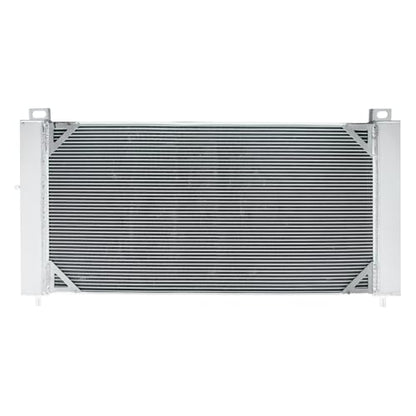 3 Row Aluminum Radiator For 2001 2002 Chevy Silverado GMC Sierra 2500 3500 8.1L V8