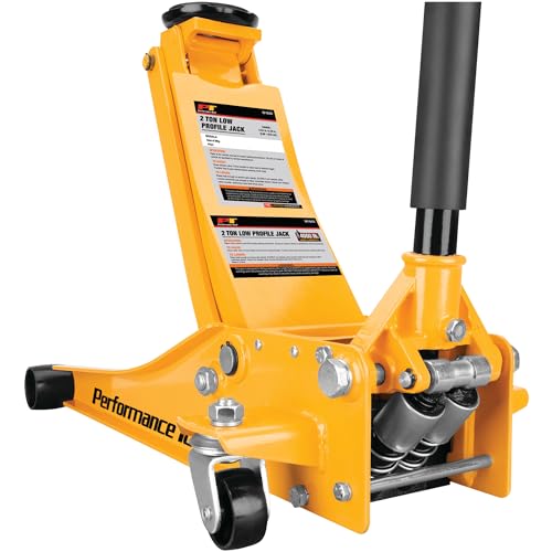 Performance Tool W1642 2 Ton Low Profile Swiveling Floor Jack - style: 2 Ton (4,000 lbs) Low Profile
