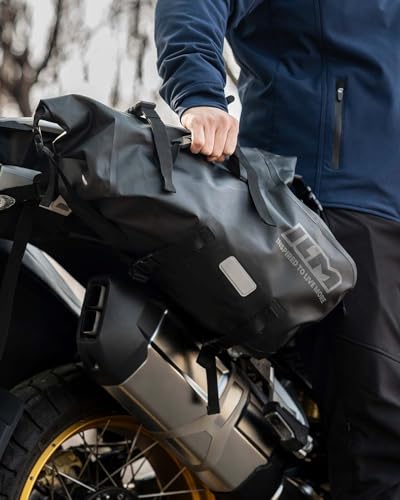 ILM Motorcycle Saddlebags Waterproof Motorbike Side Bags 48L(24L*2) BS3