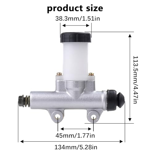 JINGKE Brake Master Cylinder HammerHead 80T TrailMaster MID 6.000.305 XRS XRX Go Kart Brake Master Cylinder