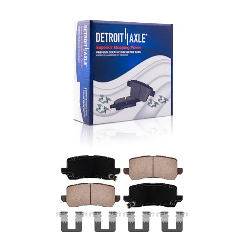 Detroit Axle - 8pc Brake Kit for Acura 2015-2020 TLX - size: 8PR53403/KIT