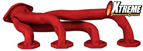 KBS Coatings 65206 Rocket Red Xtreme Temperature Coating - 8 fl. oz. - color: Rocket Red, size: 8 Fl Oz (Pack of 1)