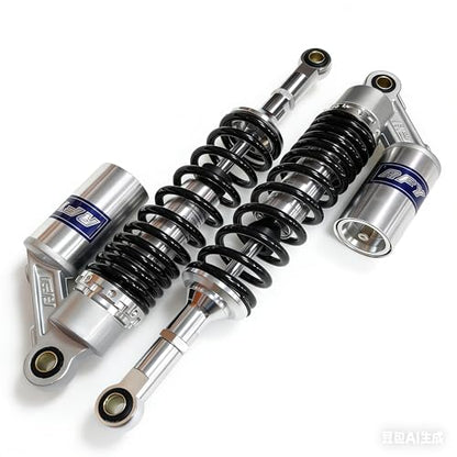 14.17 inch Motorcycle Air Shock Absorber Suspension ATV Quad 2pcs - color: Silver