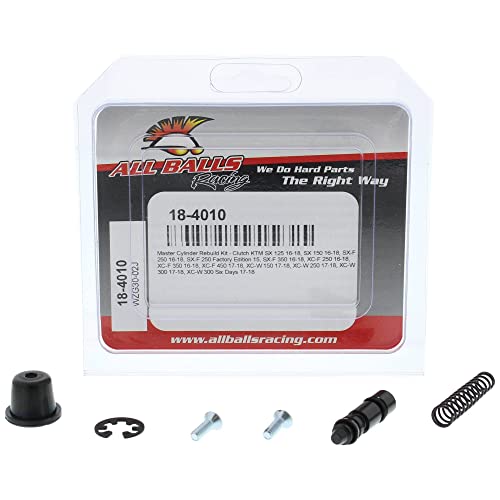All Balls Racing 18-4010 Clutch Master Cylinder Kit Compatible with/Replacement For KTM 125 SX 2016-2017, 150 SX 2016-2017, 150 XC-W 2017, 250 SX-F 2016-2017, 250 SX-F Factory Edition 2015